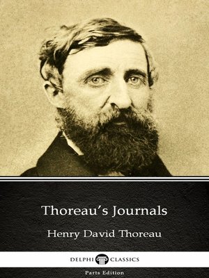 cover image of Thoreau's Journals by Henry David Thoreau--Delphi Classics (Illustrated)
